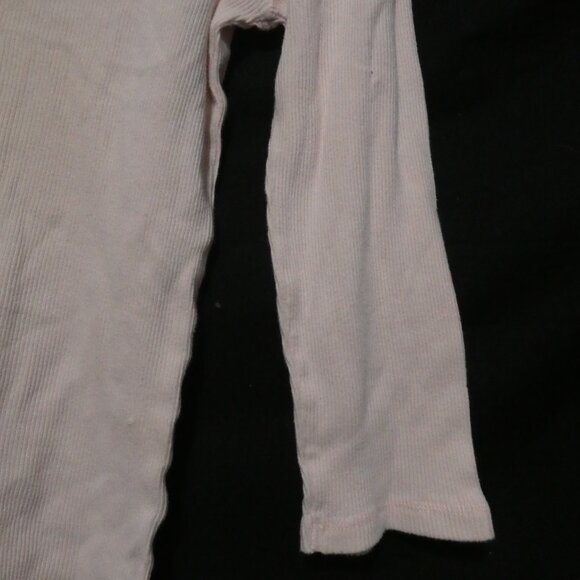 GAP | medium | Light Pink | Ribbed Long Sleeve Crew Neck Shirt - Picture 13 of 16